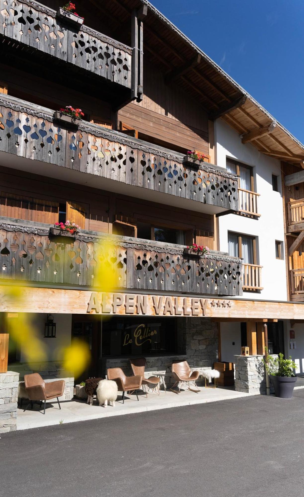Chalet Alpen Valley, Mont-Blanc コンブルー エクステリア 写真